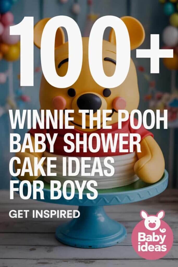 Winnie the Pooh Baby Shower Cake Ideas for Boys