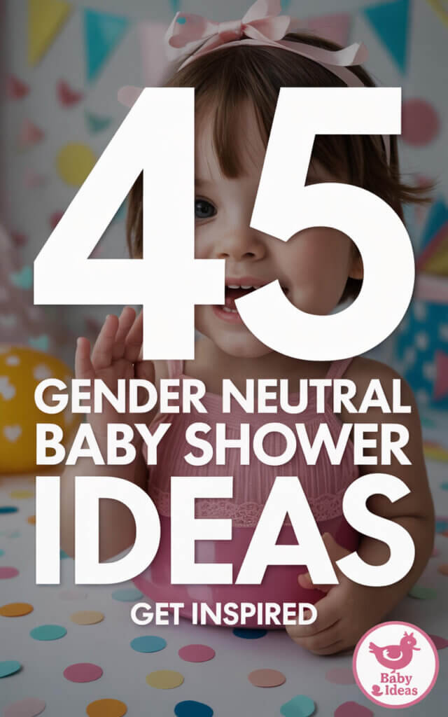 Gender Neutral Baby Shower Ideas