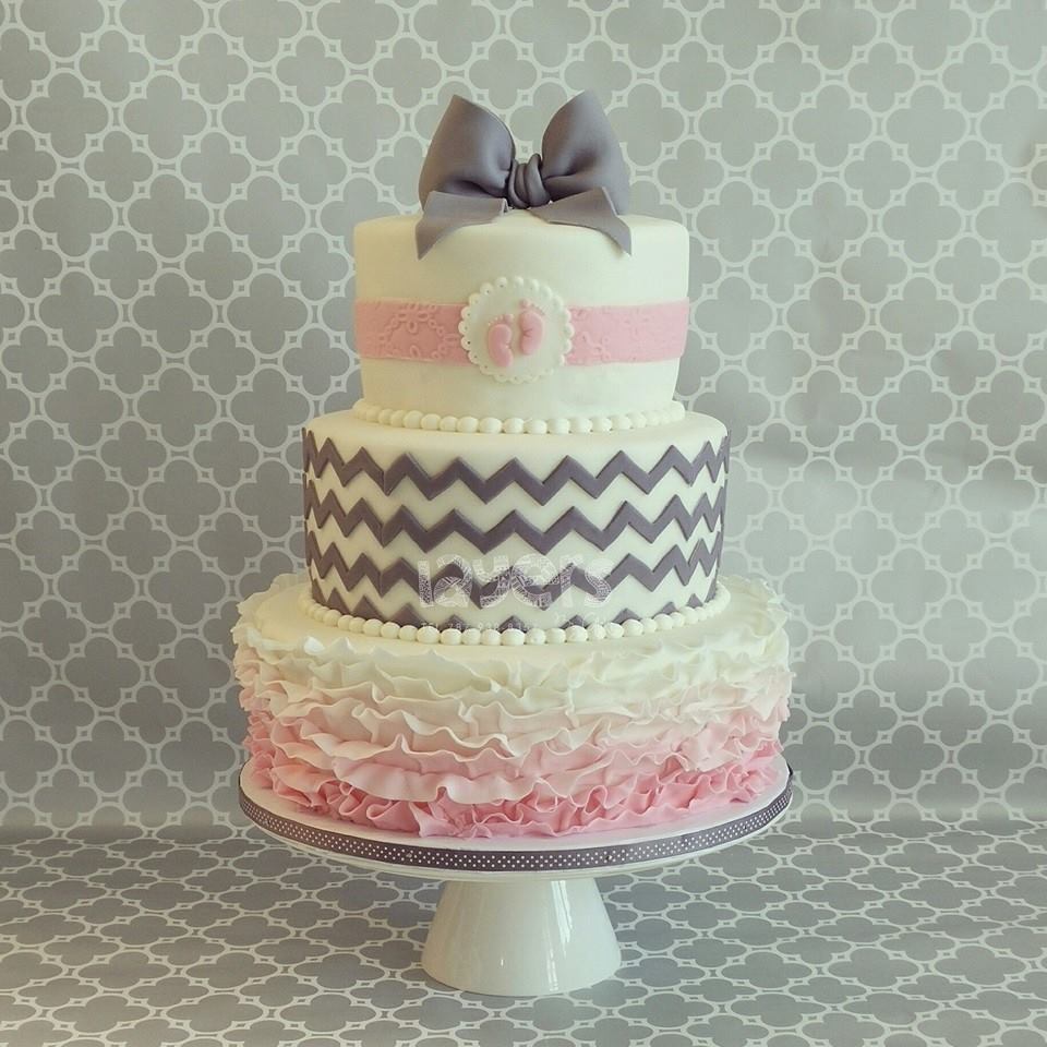 Ballerina Baby Shower Cake