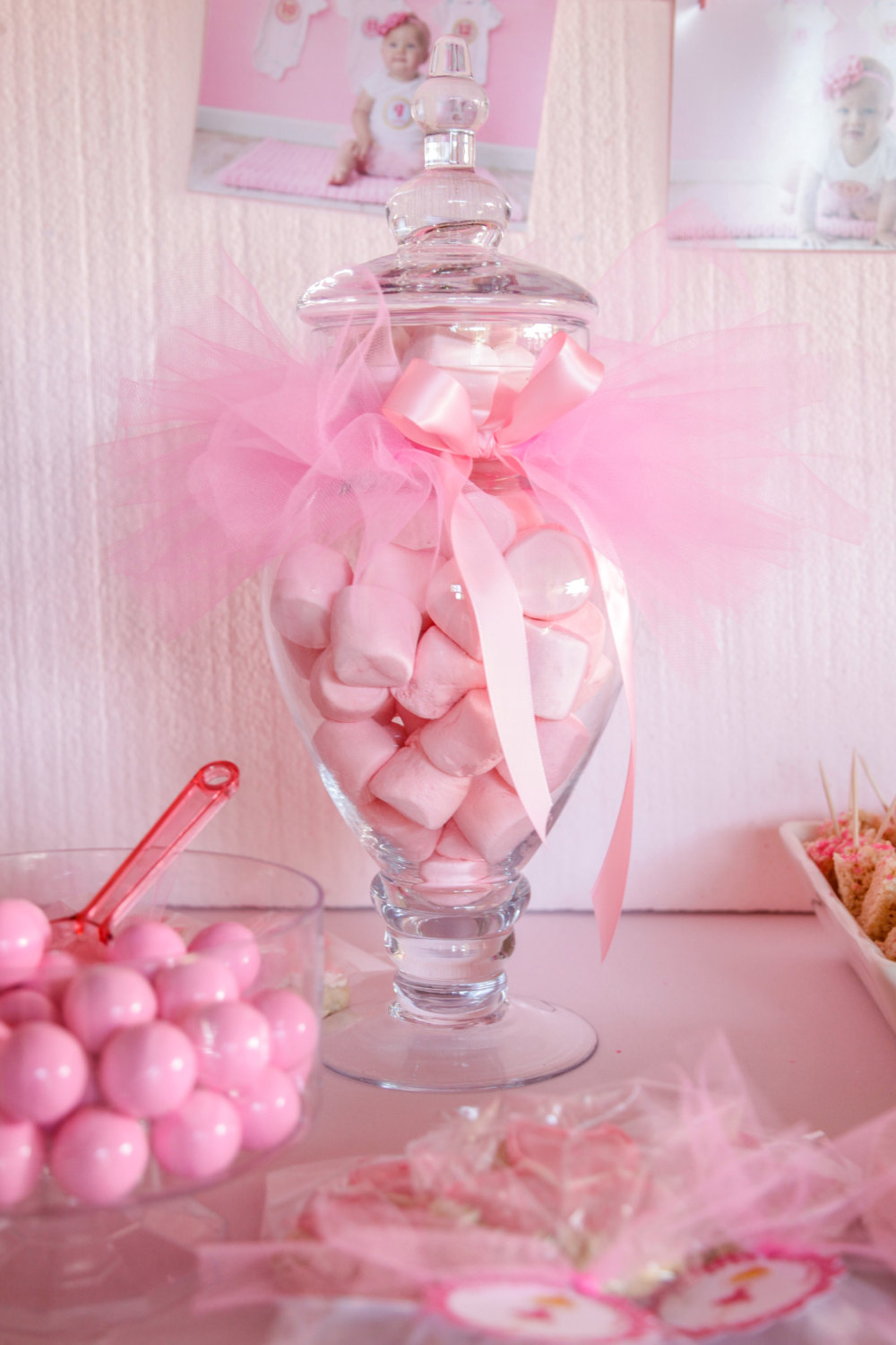 Ballerina Baby Shower jar