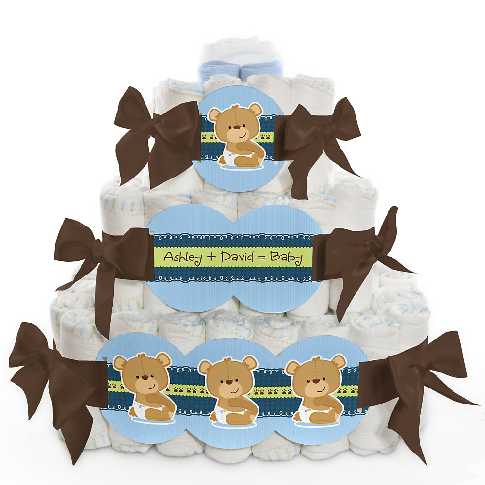 baby boy teddy bear baby shower theme