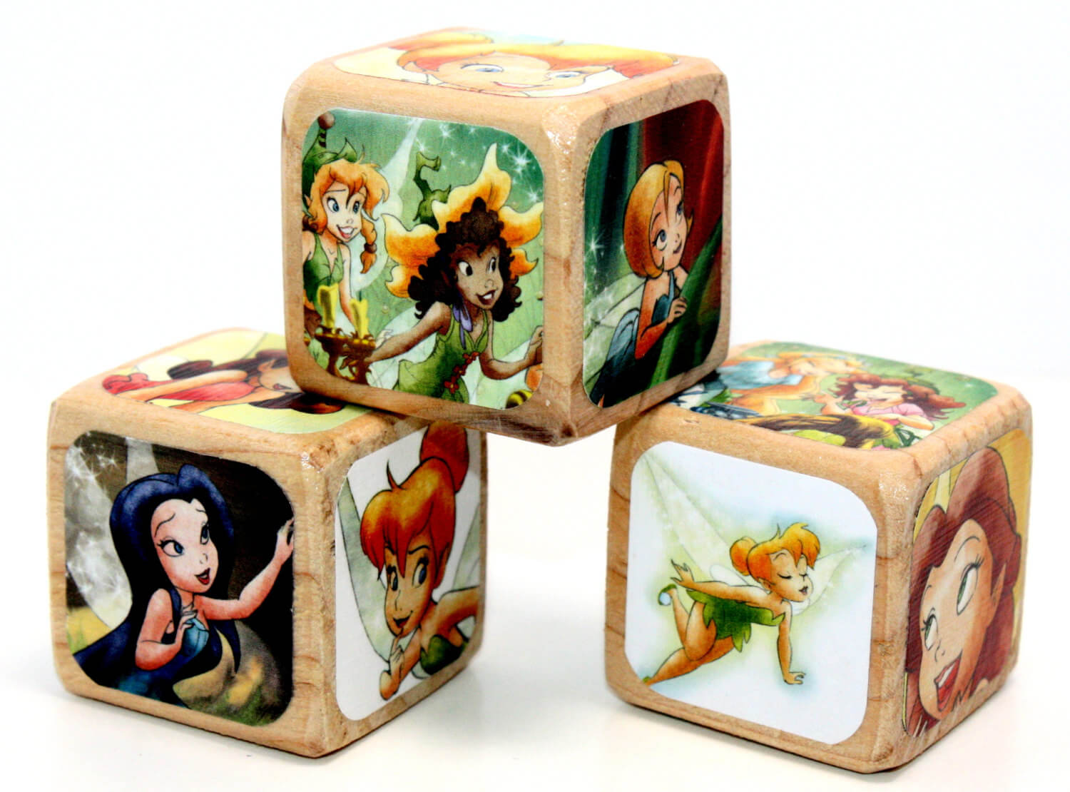Disney Fairies - Wooden Blocks - Baby Blocks