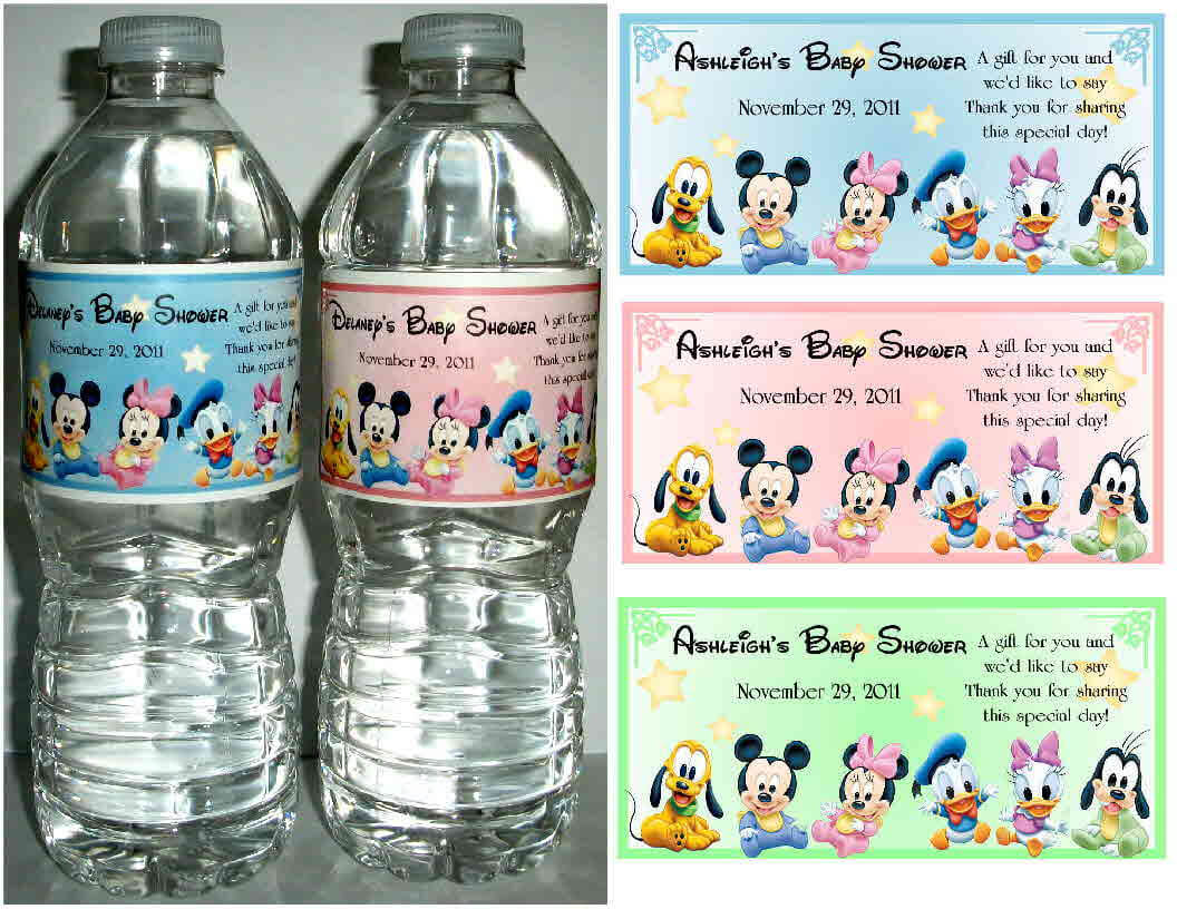 disney baby shower favors