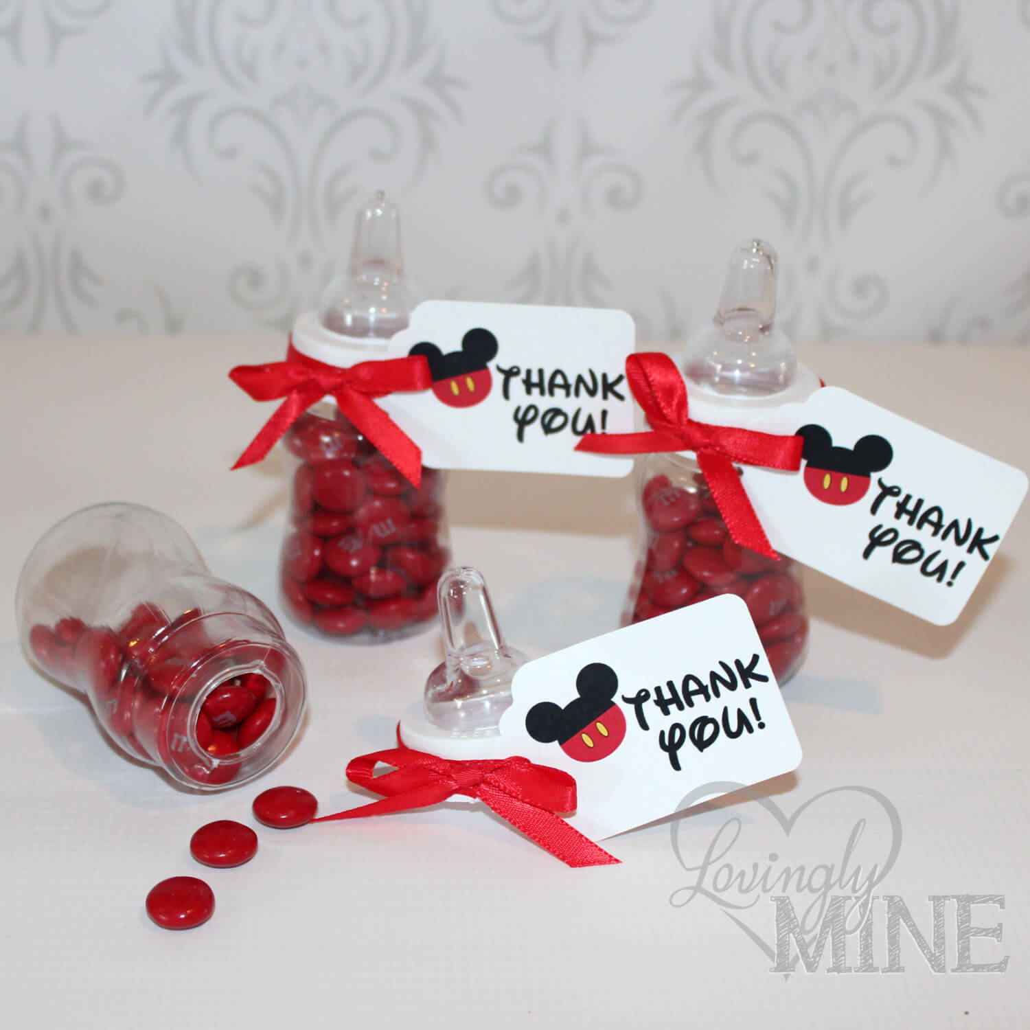 Mickey Mouse Inspired Baby Shower Favors