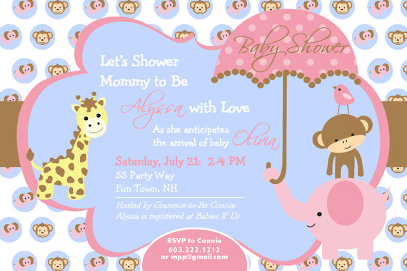 animal invitation