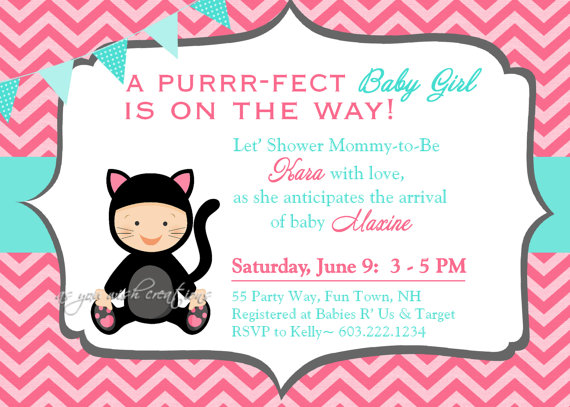cat invitation