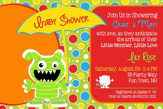 monster invitation
