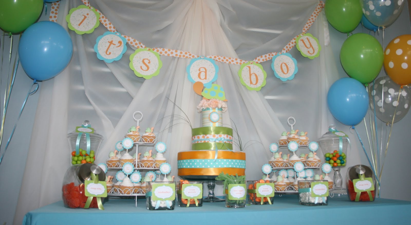 turtle baby shower ideas