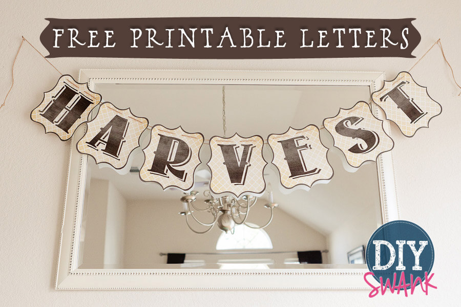 Free Printable Letters for Banners! Entire Alphabet