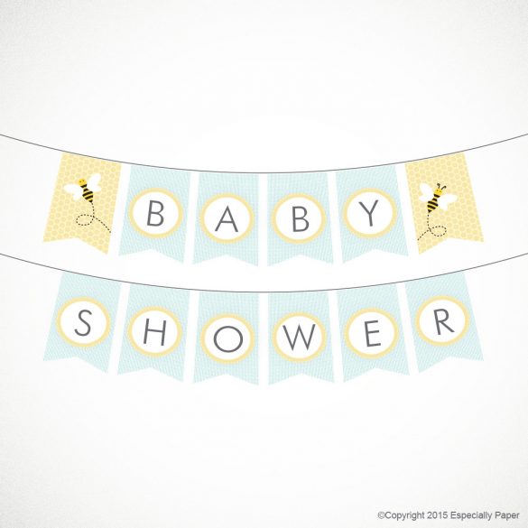 Lots of Baby Shower Banner Ideas (+ Decorations)