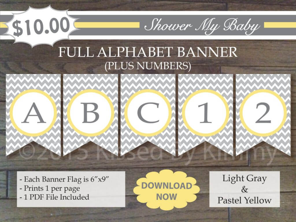 Lots of Baby Shower Banner Ideas (+ Decorations)