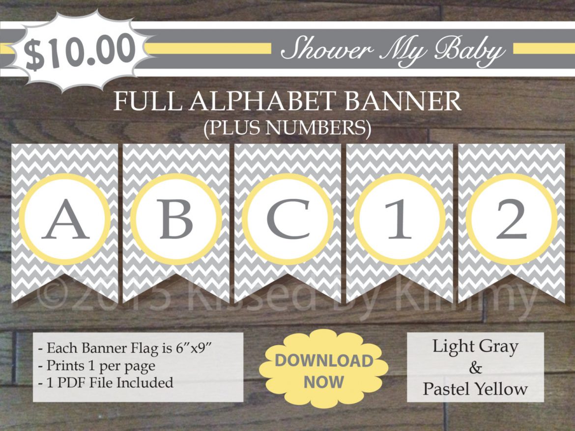Lots of Baby Shower Banner Ideas (+ Decorations)