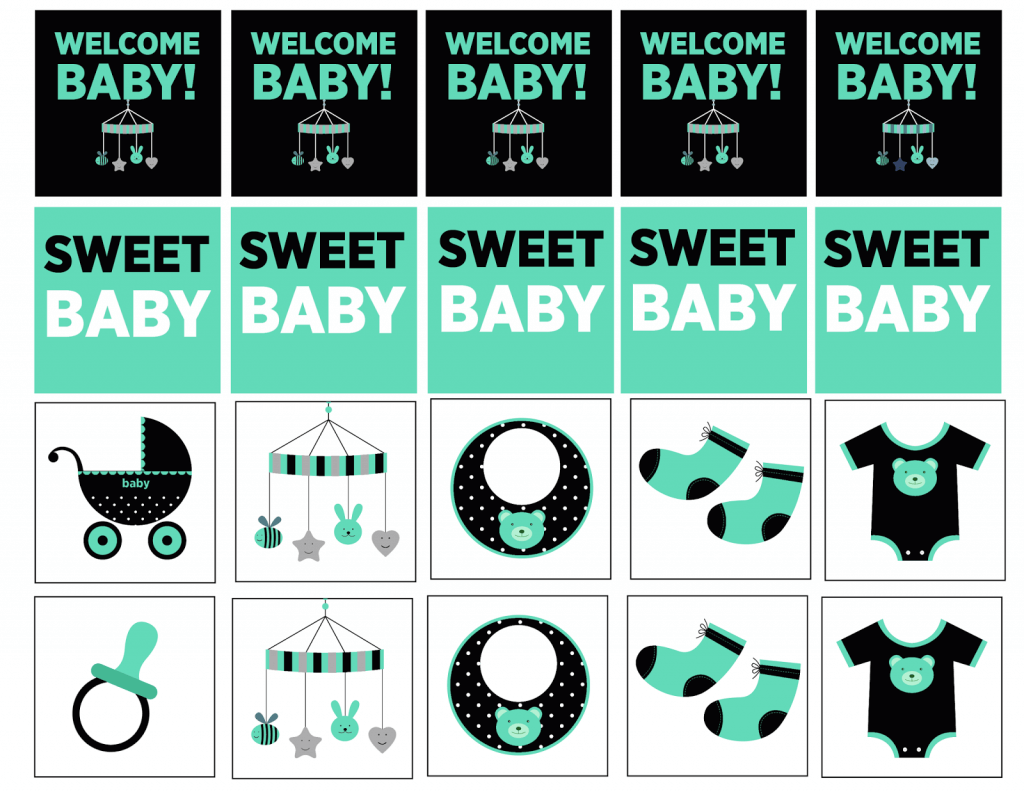 Lots of Baby Shower Banner Ideas (+ Decorations)