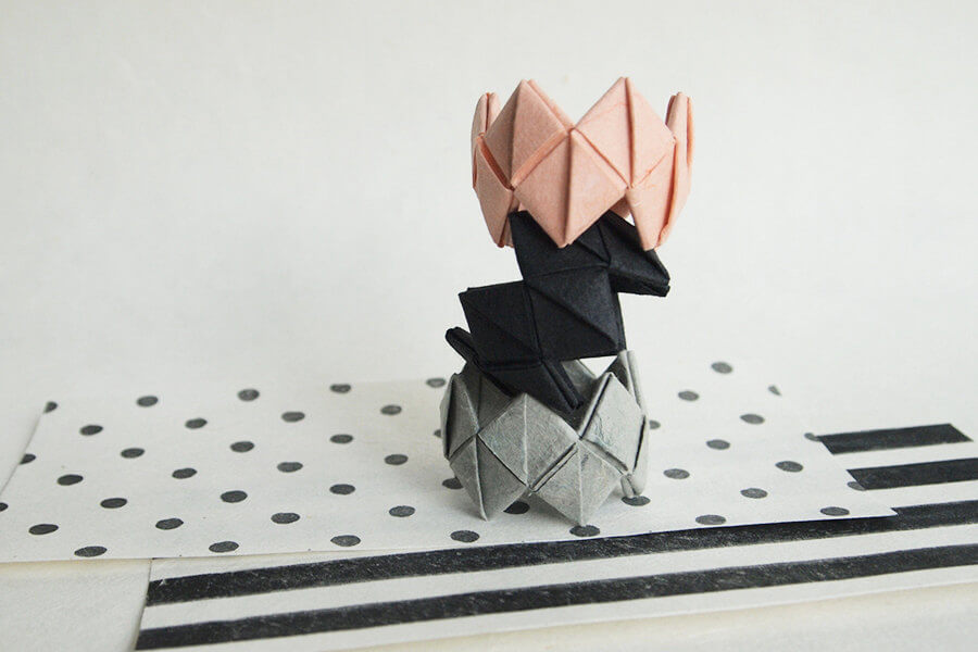 Origami Napkin Rings Party decor