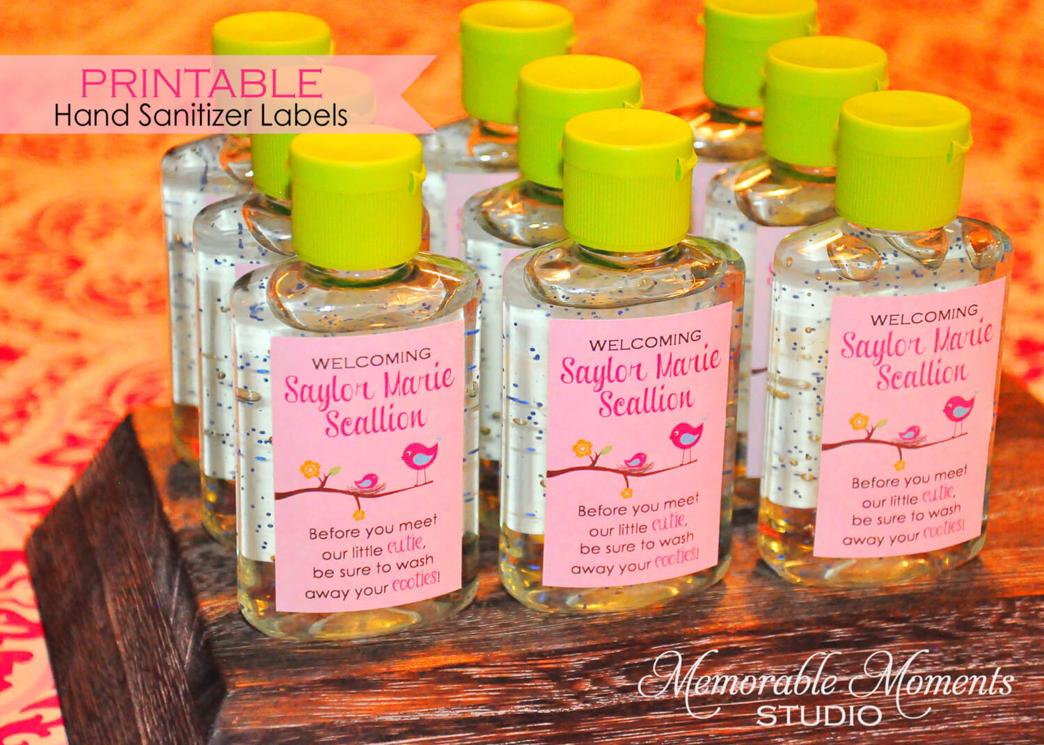 18 Cute Ideas for Baby Shower Labels & Notes
