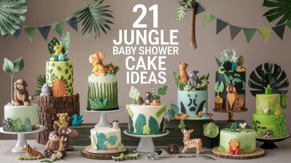 Jungle Baby Shower Cake Ideas