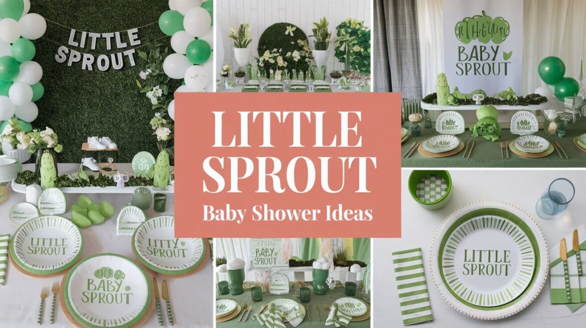 Little Sprout Baby Shower Ideas